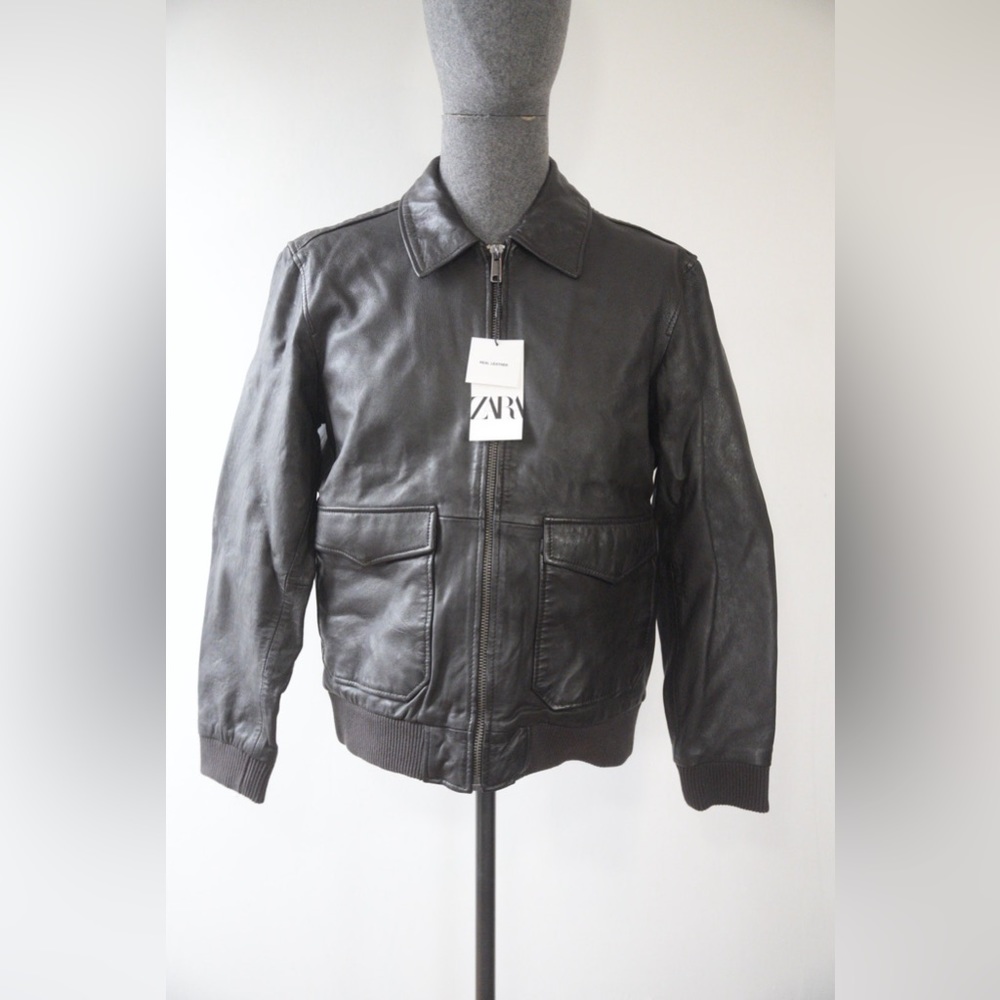 !!!Zara Leather Jacket!!!